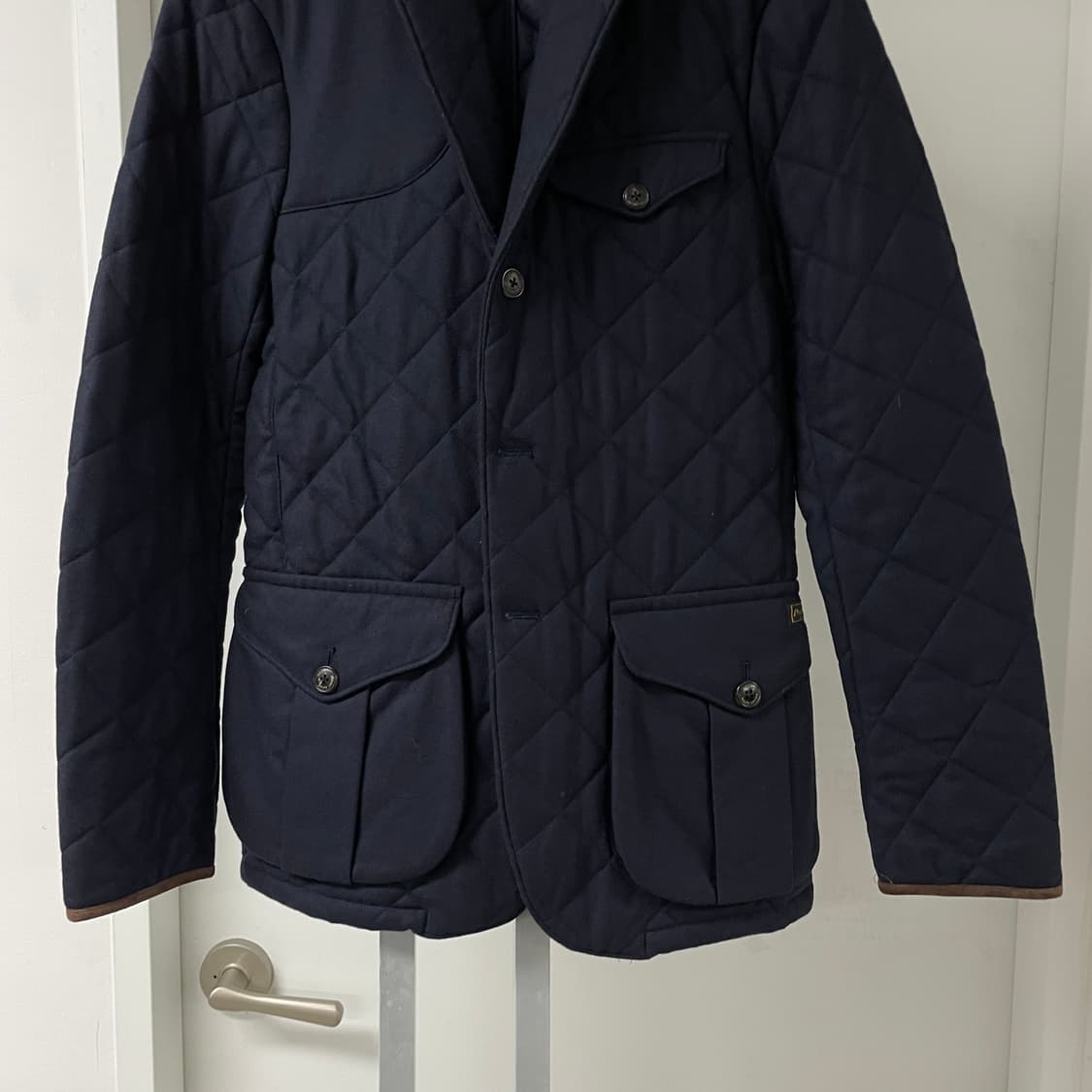 폴로 랄프로렌 퀄팅 블레이저 네이비 S 상품이미지3