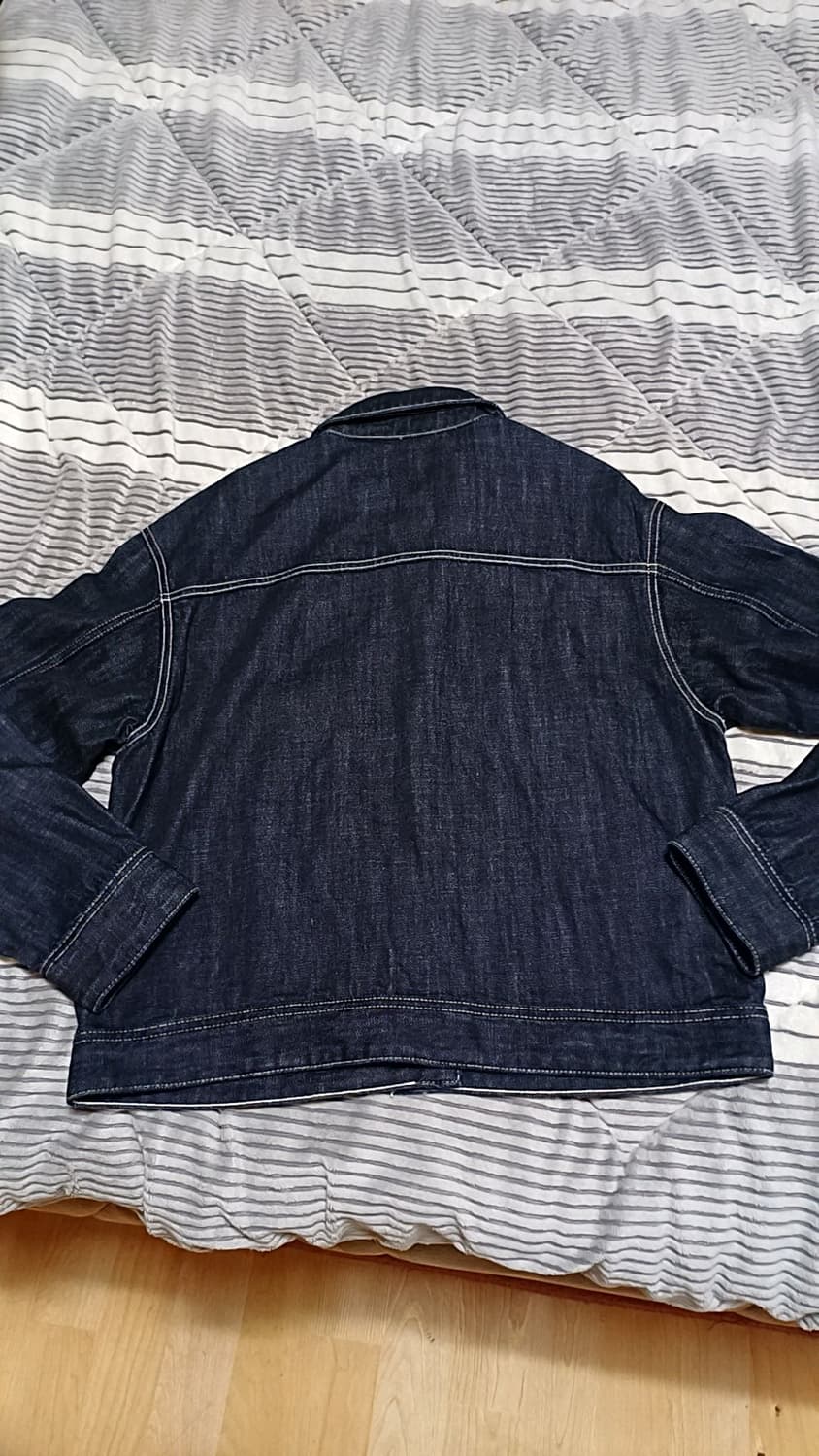 스파오 오버핏청자켓 M 여성66 가슴58 기장61 상품이미지3