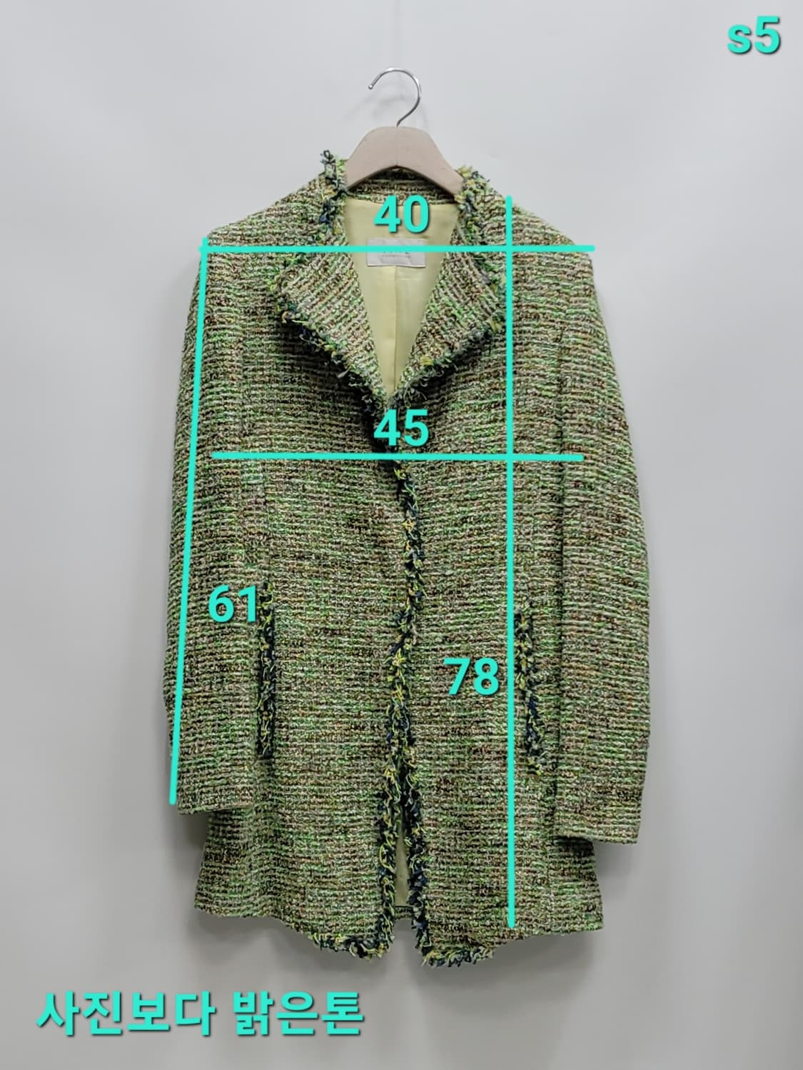 TIME 한섬 타임 트위드 자켓 / 여 82-94-160
 상품이미지10