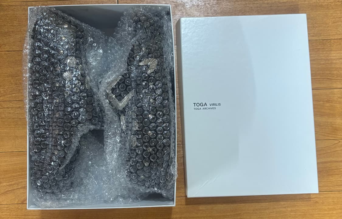 [43] 토가 비릴리스 레더 스터드 뮬 EU 43 275사이즈 상품이미지6