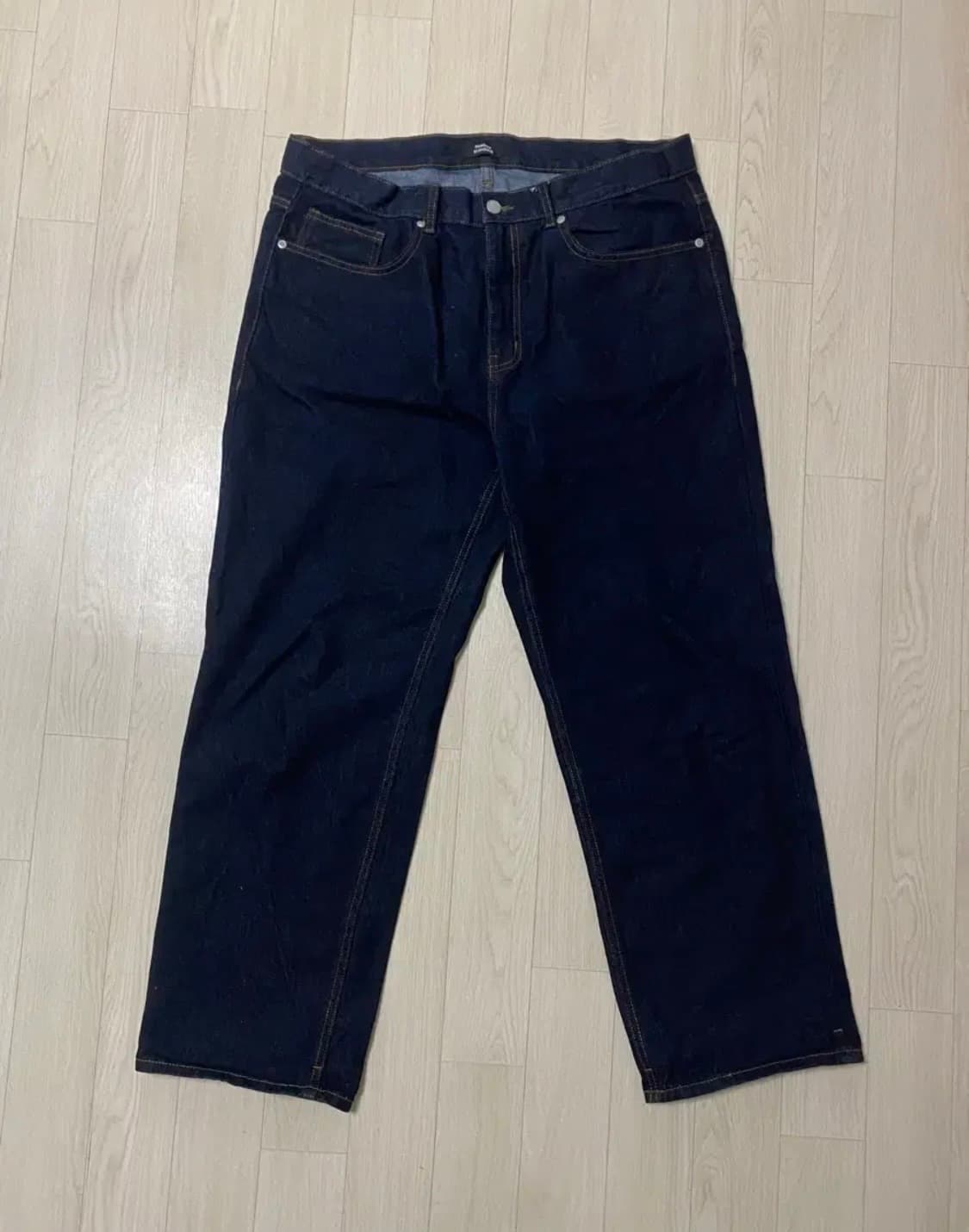 무신사스탠다드 스트레이트 데님 딥인디고 (38) 상품이미지1