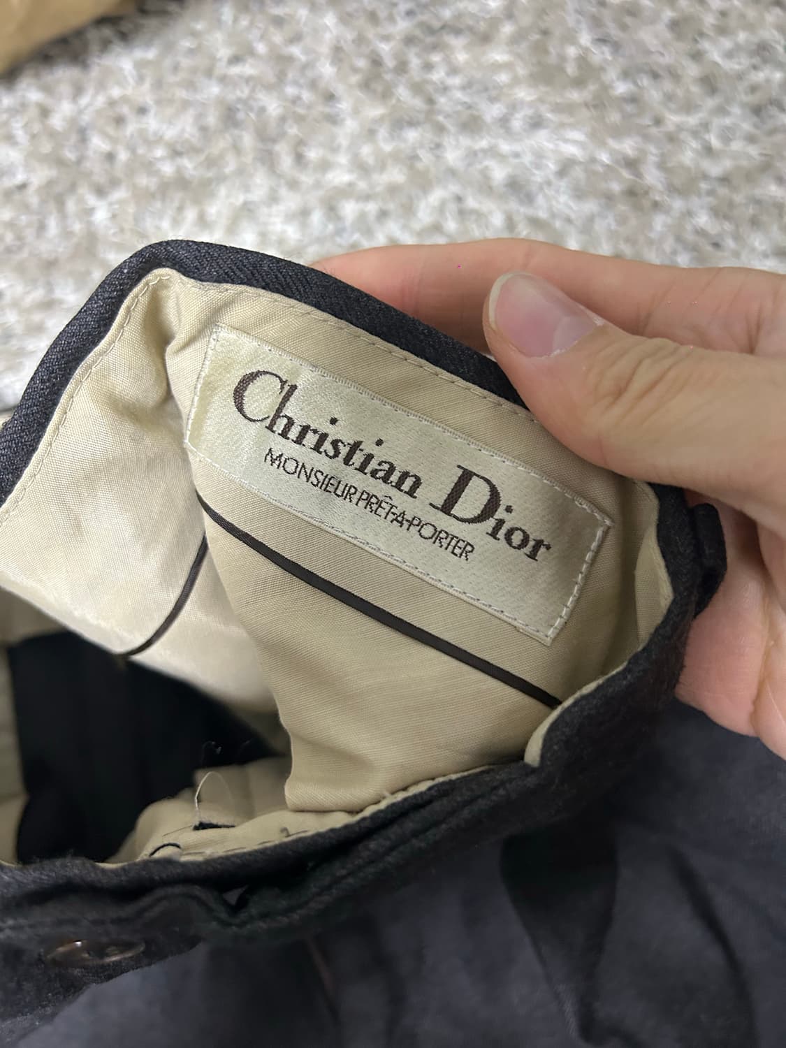 디올 울슬랙스 사이즈 32 상품이미지3