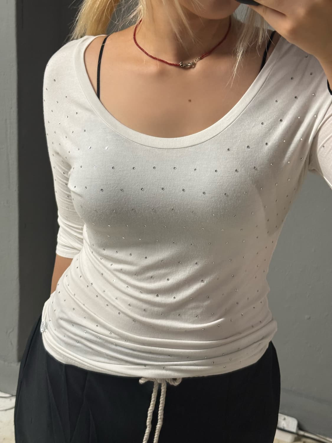 Armani jeans cubic detail sleeve 상품이미지2