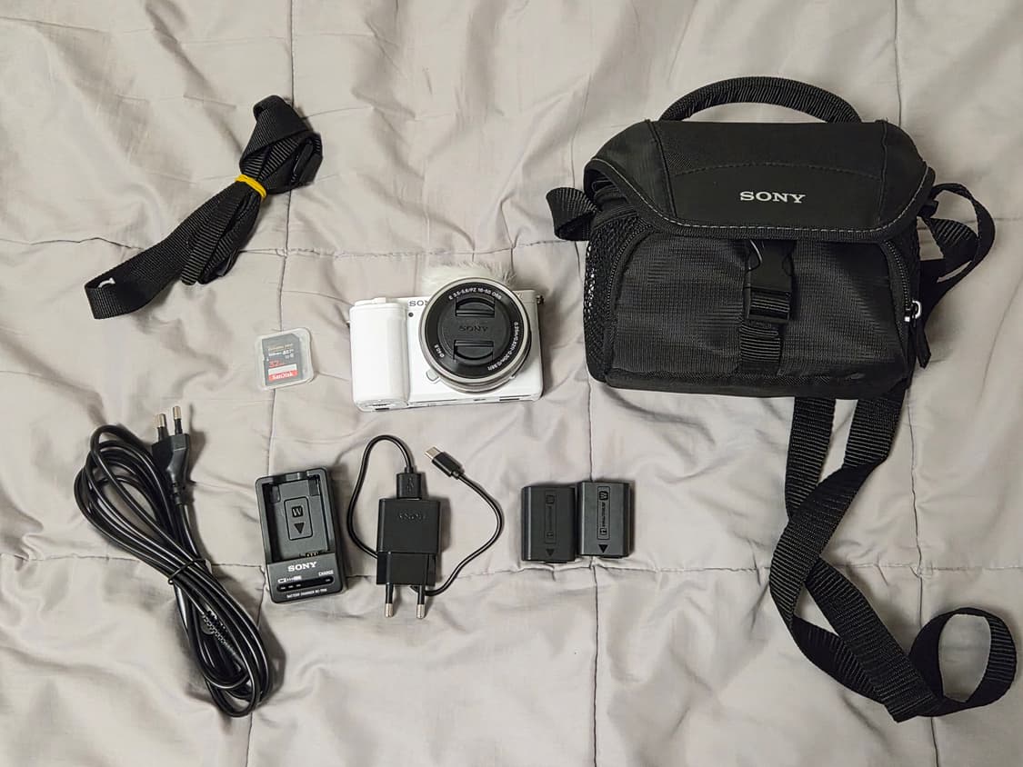 소니 zv-e10 화이트 (민트급) 상품이미지1