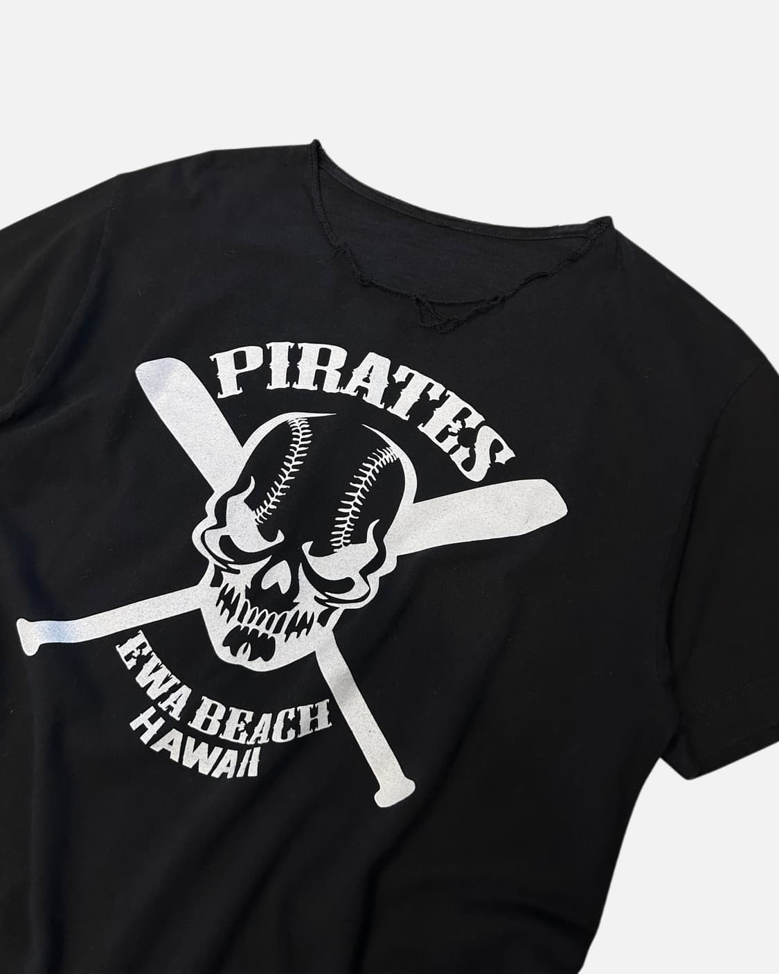 pirates skull lettering t-shirt 상품이미지3