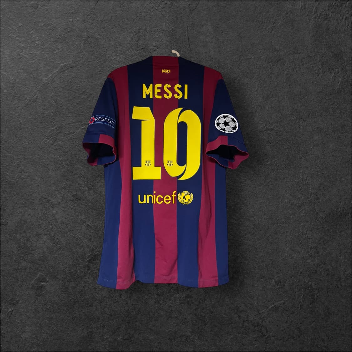 14-15 바르셀로나 홈 챔스결승 메시 유니폼 상품이미지2