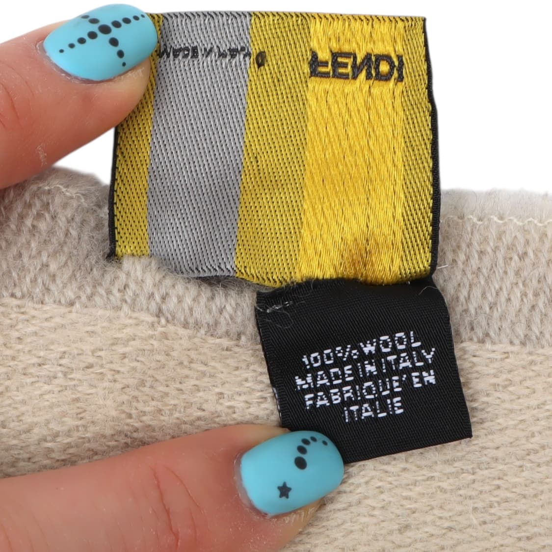 펜디 fendi 2-way FF 로고 울 머플러 상품이미지9