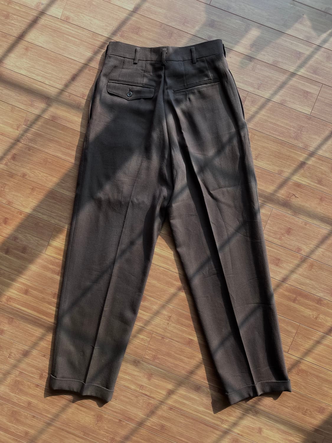 브라운 트라우저 상품이미지4