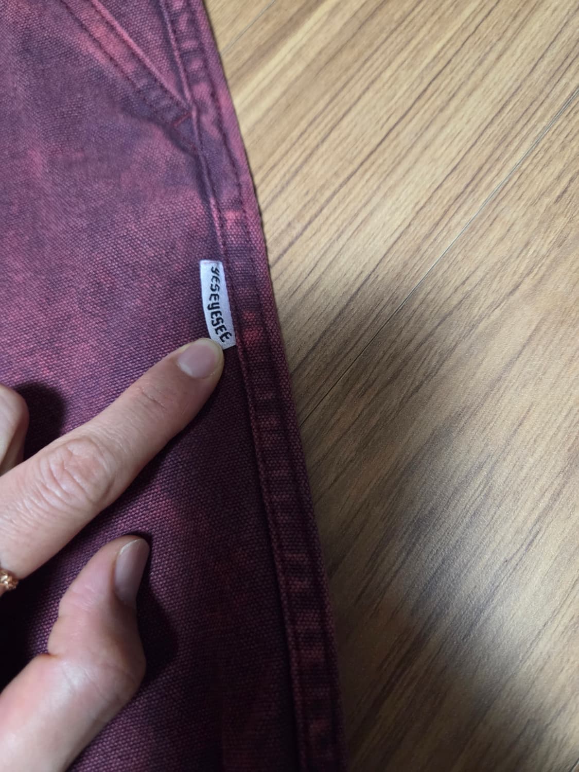 예스아이씨 남성 여유핏 컨버스팬츠 L 새상품 상품이미지3