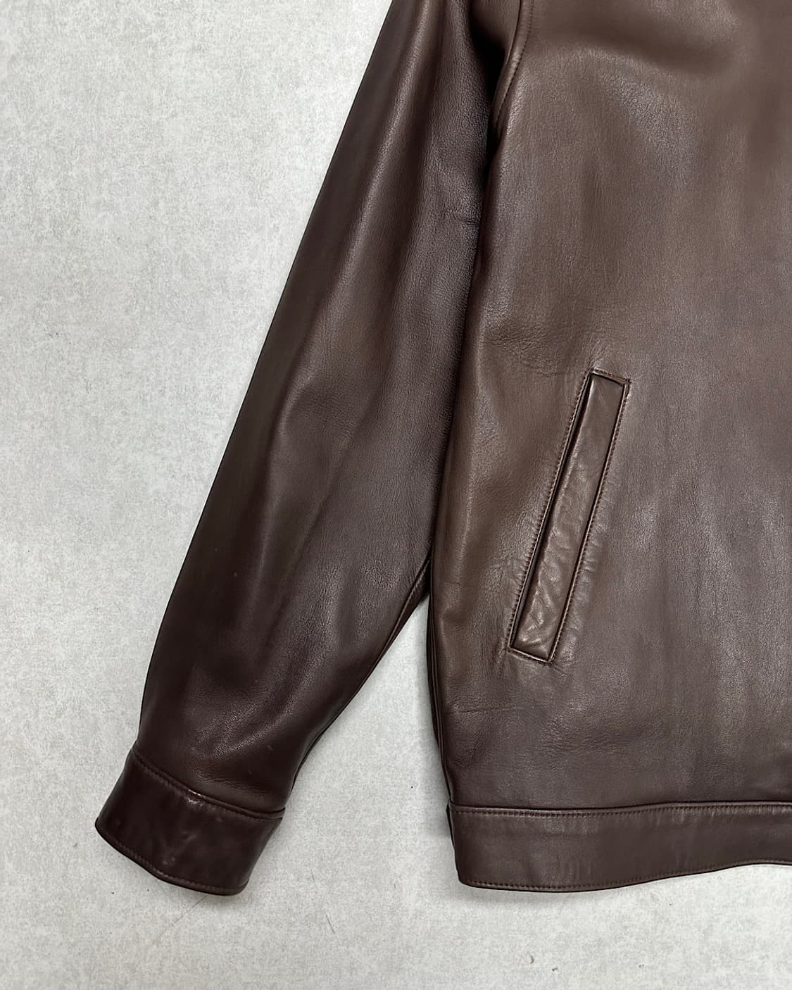 Polo Ralph Lauren Maxwell Brown Leather  상품이미지3
