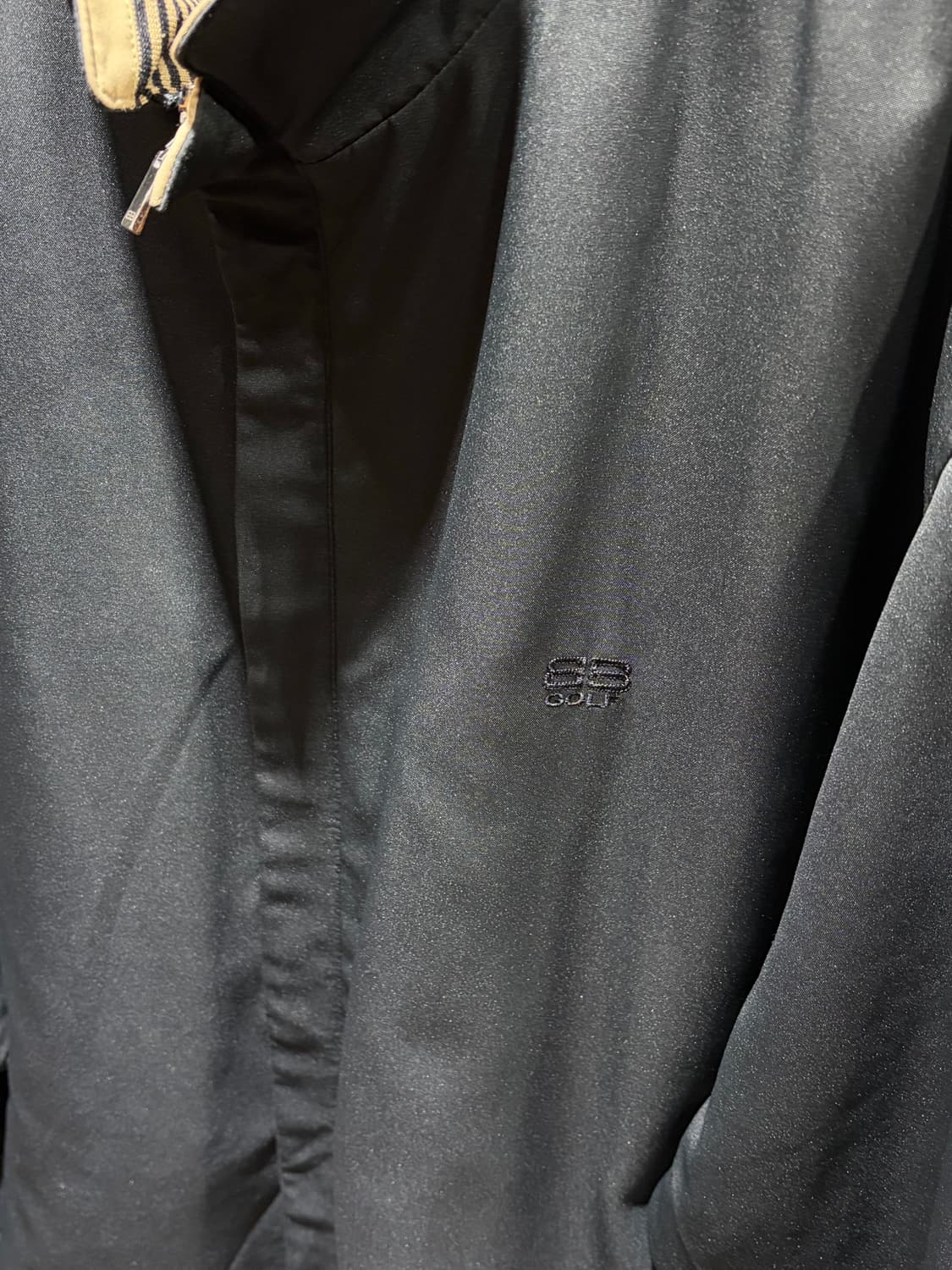 XL 발렌시아가 심볼로고 블랙 폴리쉘 자켓 상품이미지4