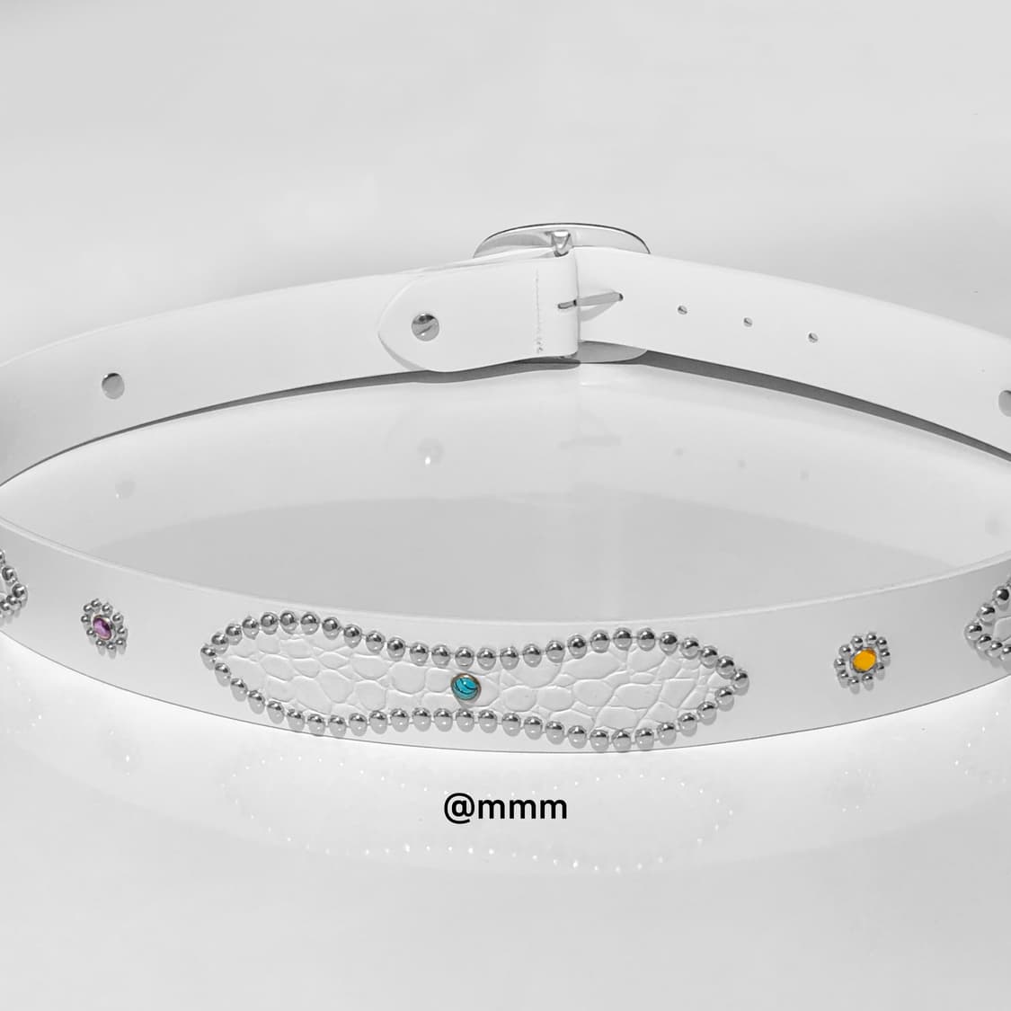 [Unisex] 잼스톤 빈티지 웨스턴 벨트 상품이미지7