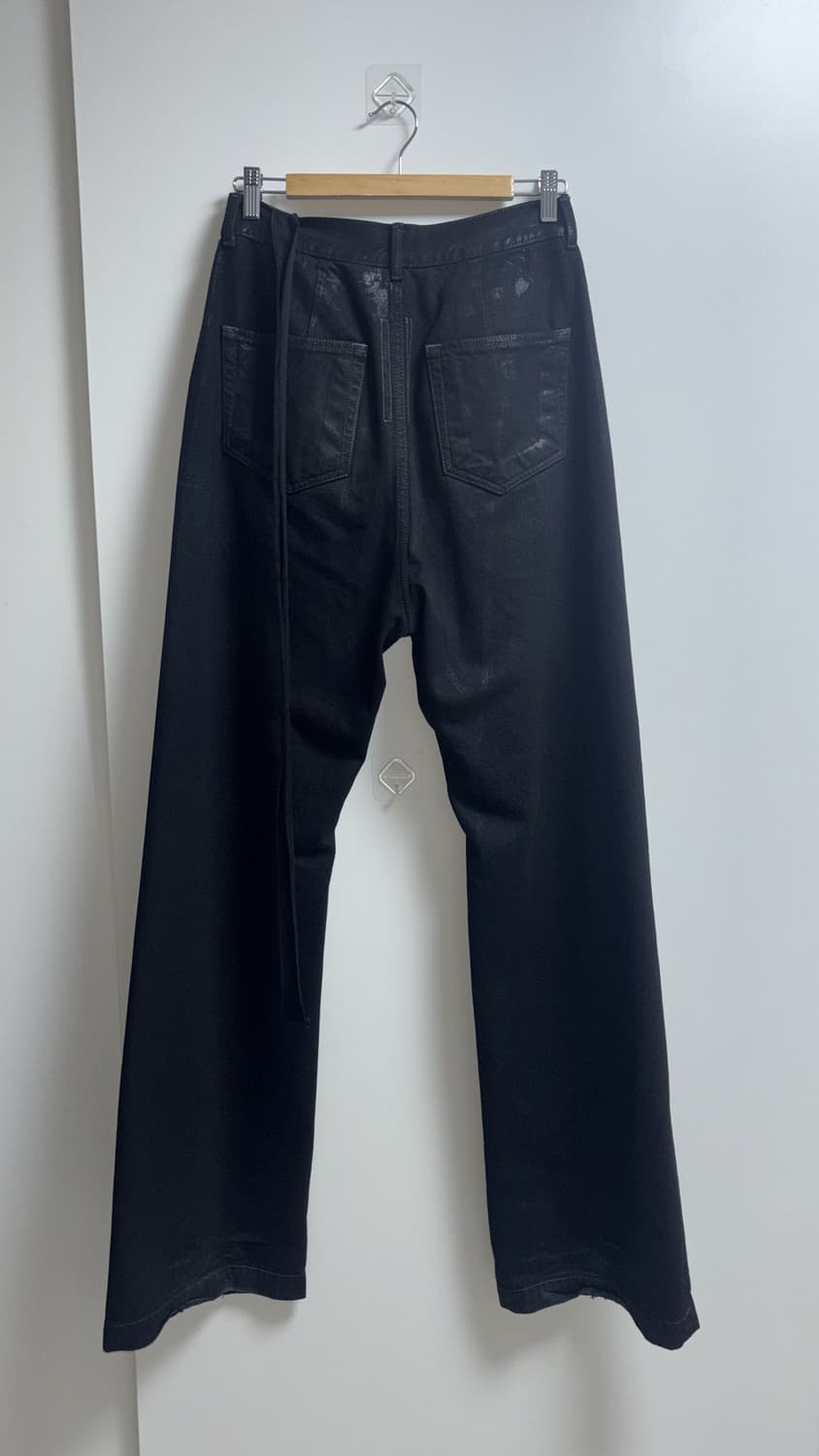 릭오웬스 펜타그램 게스컷 왁스코팅 다크쉐도우 데님팬츠 29사이즈 상품이미지2