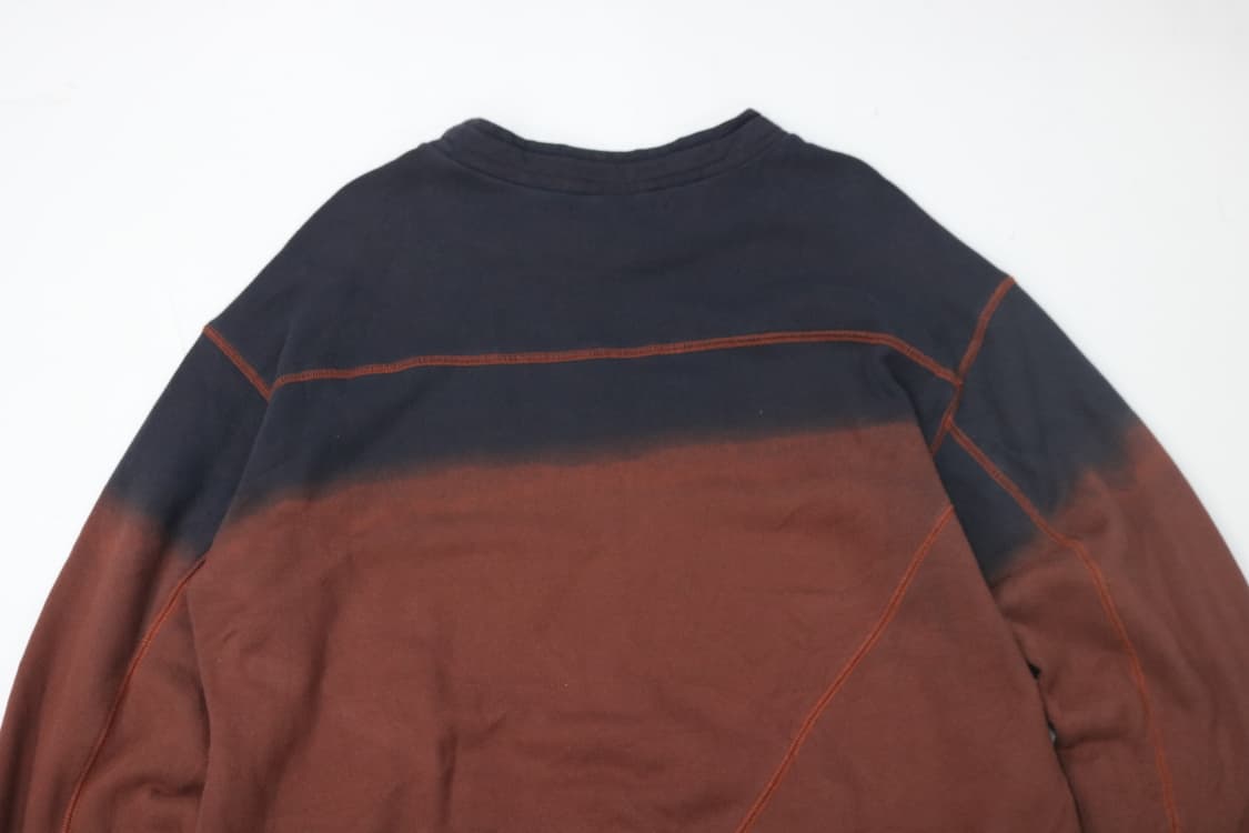 POINTLIGNE(포인트린) 빈티지 다잉 언밸런스 절개 맨투맨 (38) 상품이미지7