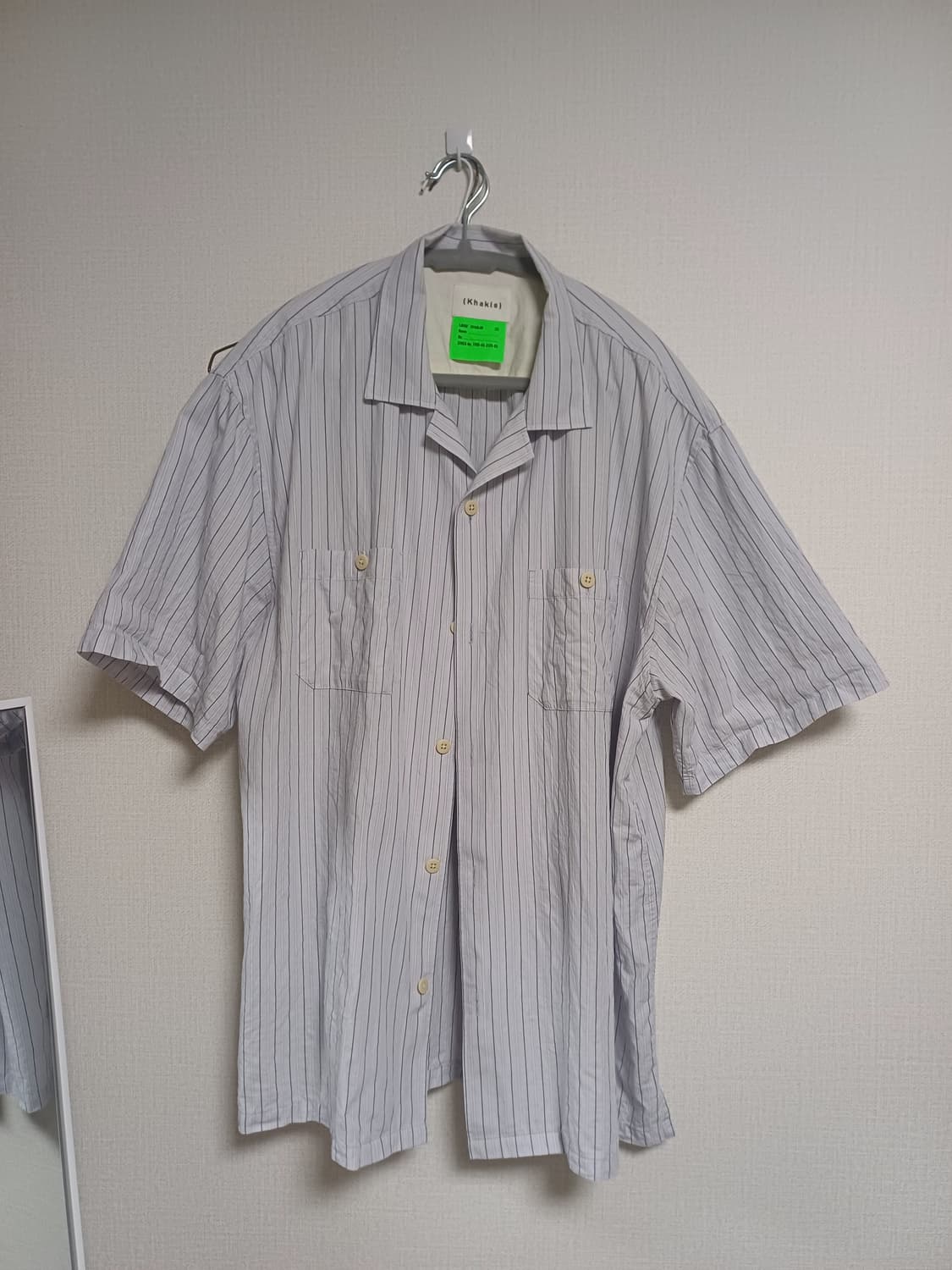 카키스 BAZAR S/S SHIRT L 3사이즈 상품이미지3