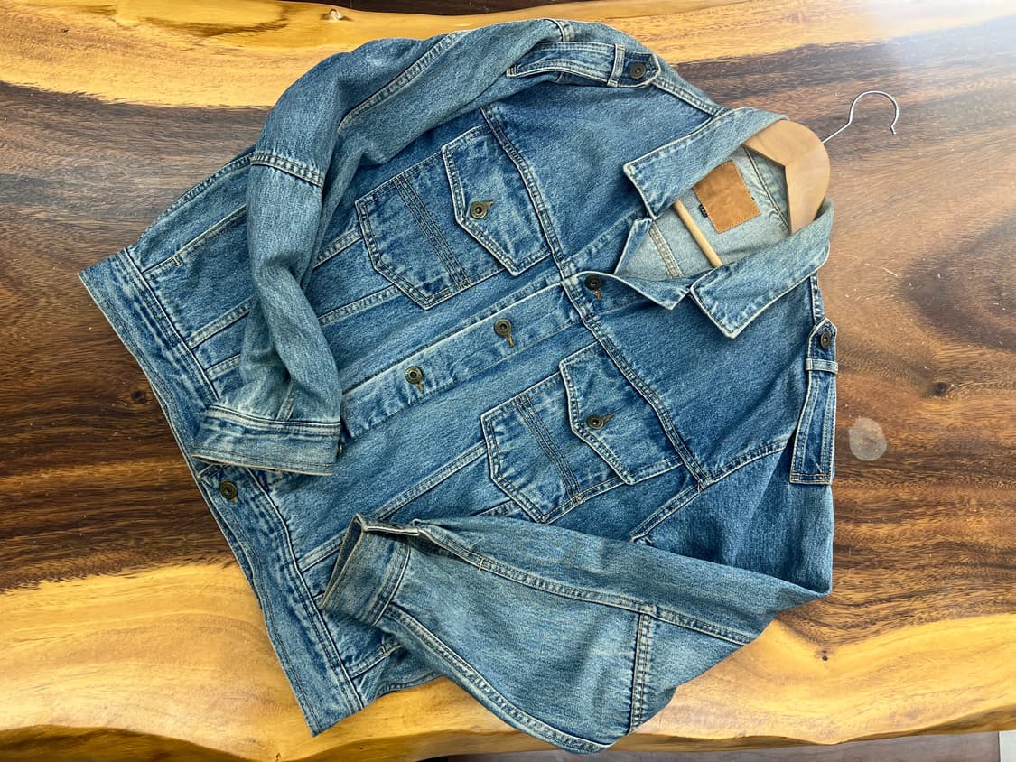 90‘s 올드스쿨 견장 데님자켓  상품이미지8