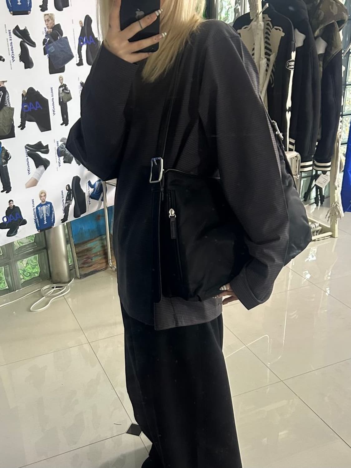 2WAY NYLON BAG 양방향 나일론 가방 상품이미지1