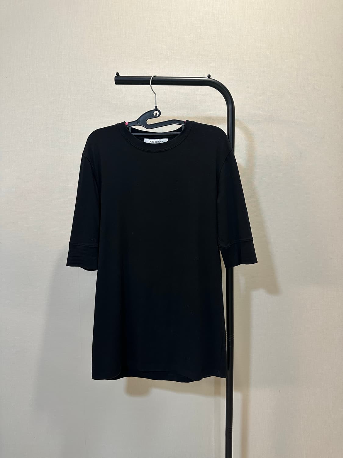 리젤 서비스 숏슬리브 블랙 상품이미지1