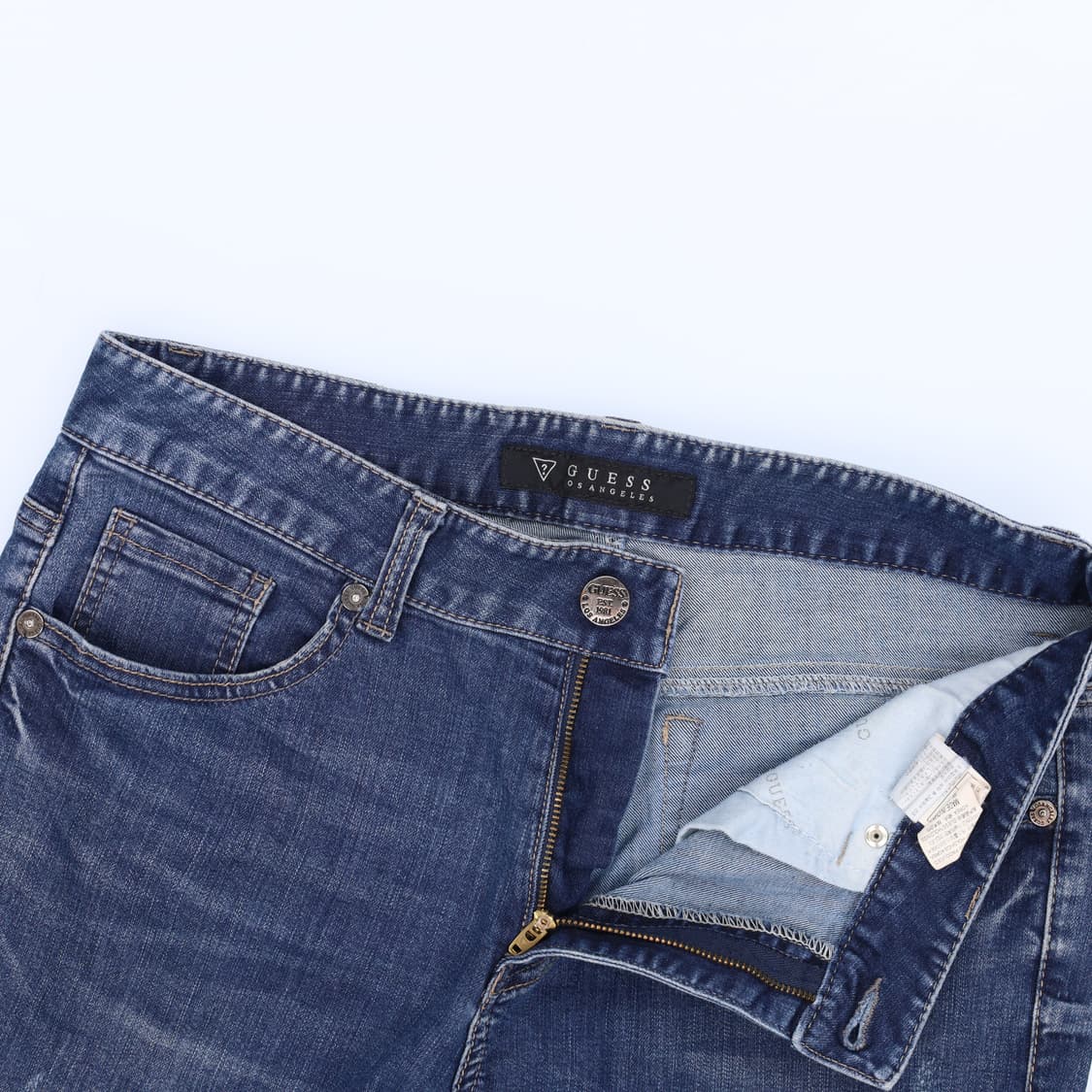 [80(32)] 게스 진청바지 데님팬츠 0102H2 상품이미지3