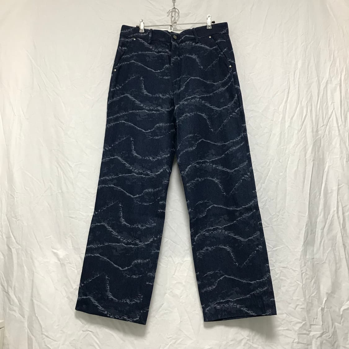 FABREGAT / WAVE SEMI-WIDE DENIM 상품이미지1