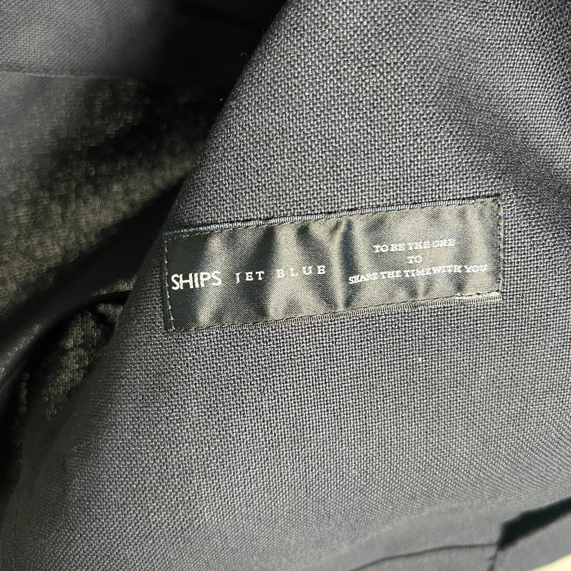 Ships 쉽스 네이비 코튼 자켓  상품이미지3