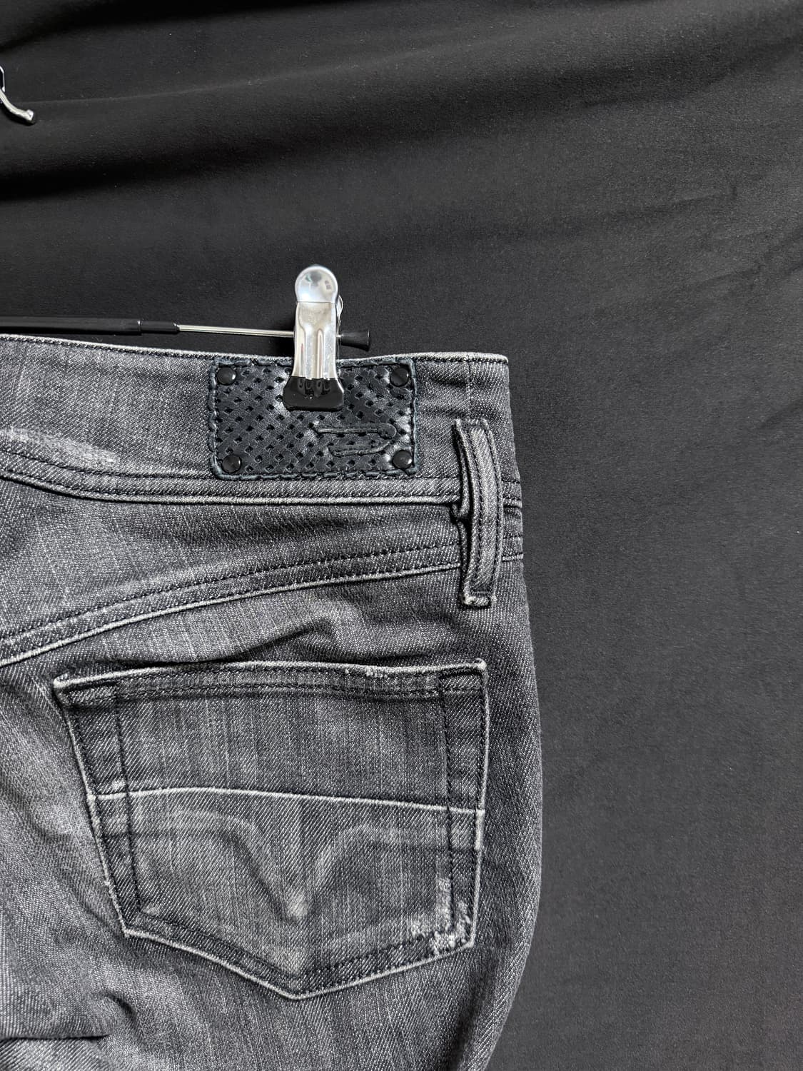 Diesel black denim pants 상품이미지4