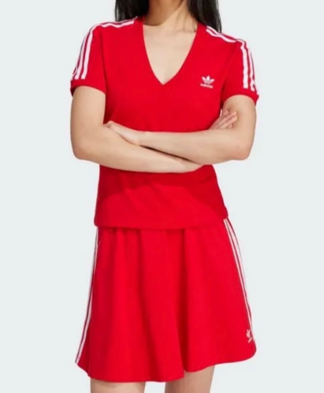 아디다스 슬림 브이넥 반팔 M 상품이미지2