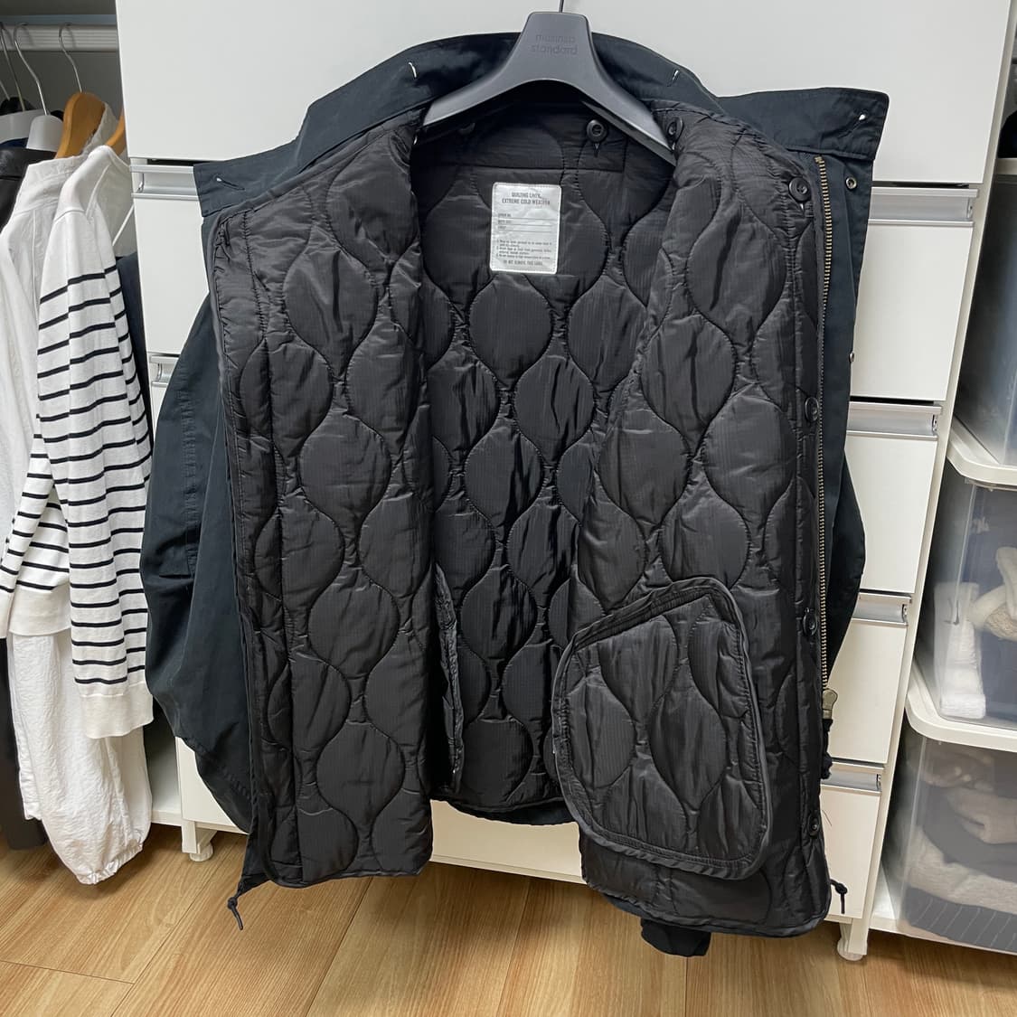 프릭스스토어 M65 블랙 24AW(L) 상품이미지3