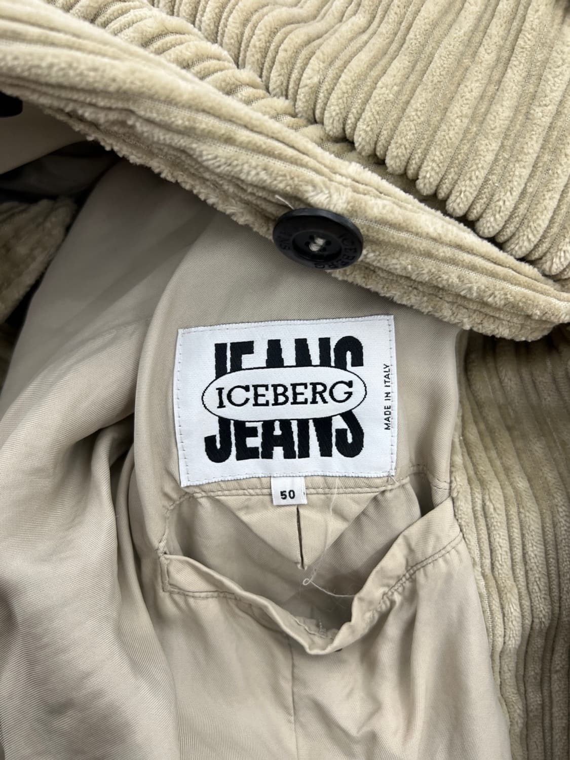 아이스버그 90s 와이드 웨일 코듀로이 블레이저 상품이미지8