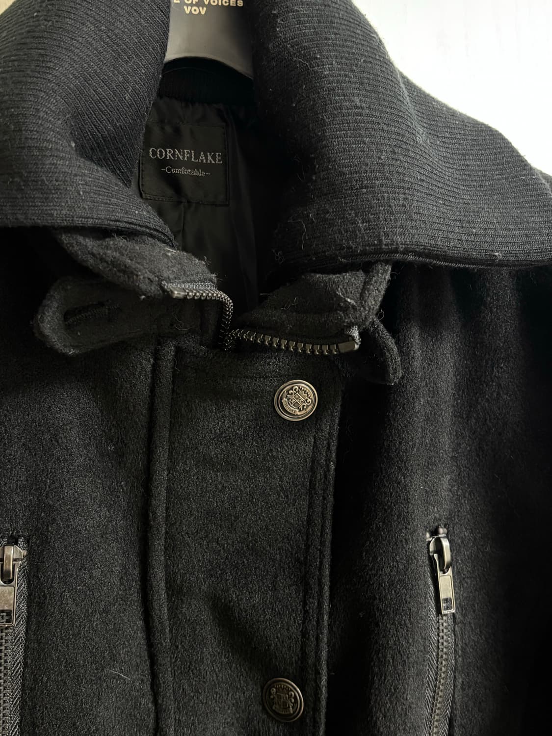 Y2K 오네갸루 펑투케 와투케 펑크 블랙 자켓 빈티지 상품이미지2