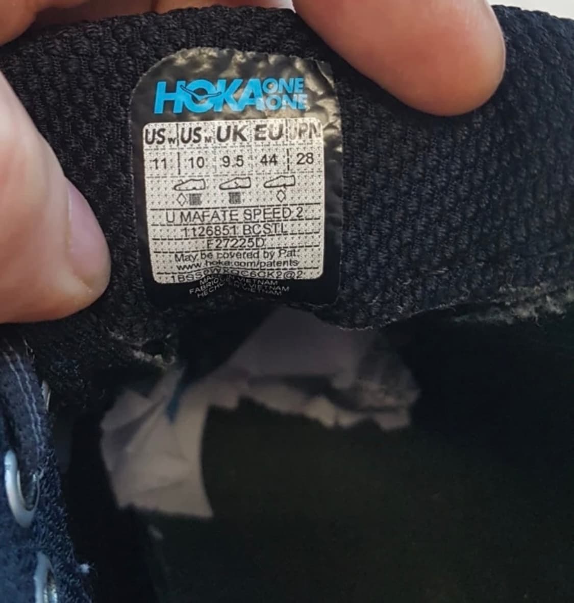 호카 마파테 스피드 2 280 사이즈  사진 찍고 절대 안신습니다 상품이미지6
