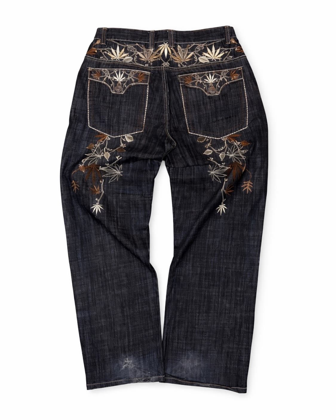 빈티지 자수 셀비지데님 상품이미지1