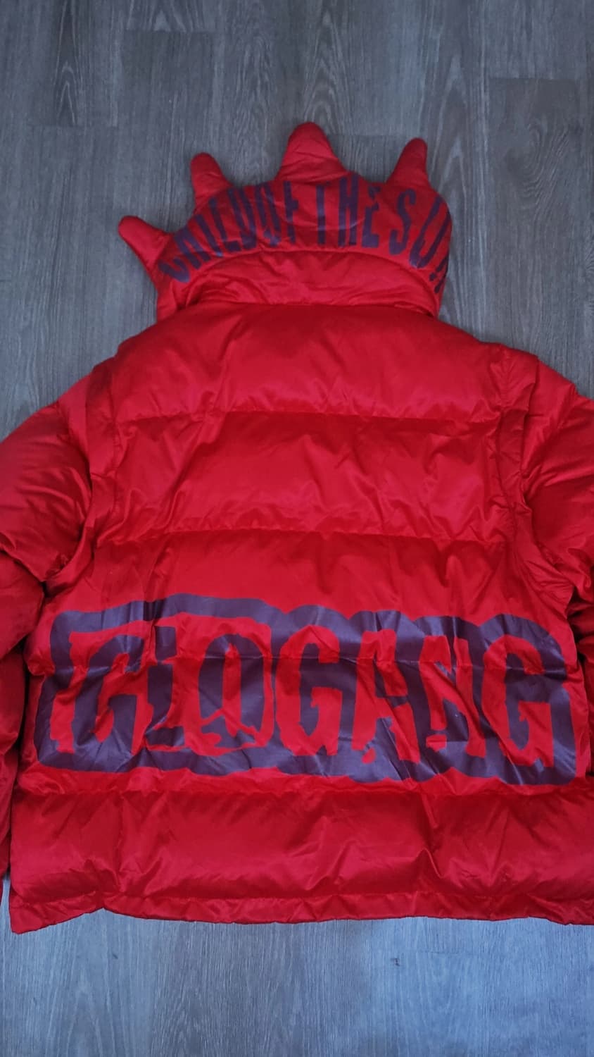 글로갱 패딩 레드 상품이미지2
