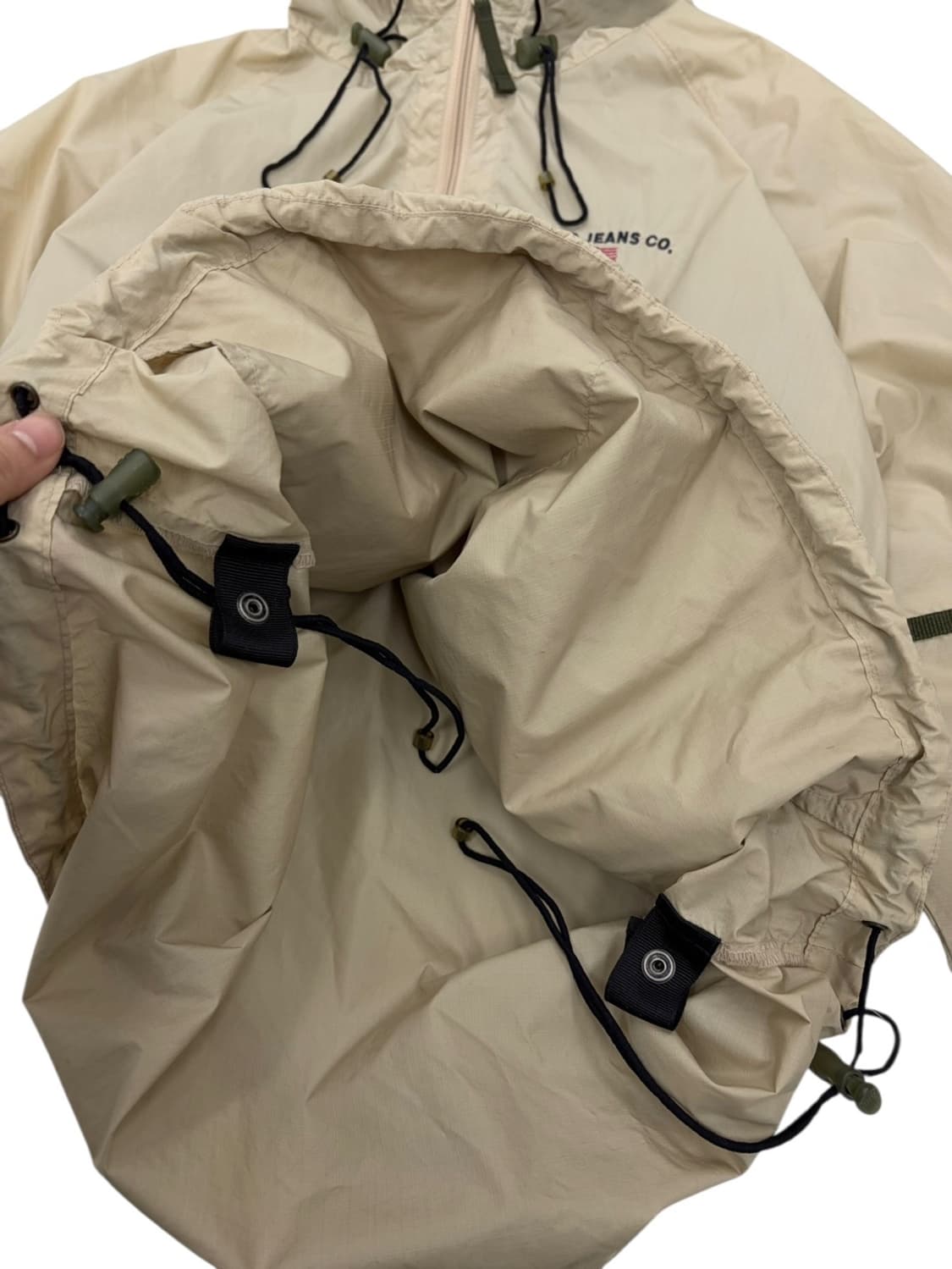 00s 폴로 나일론 아노락 집업 베이지 (국내100~105) 상품이미지10