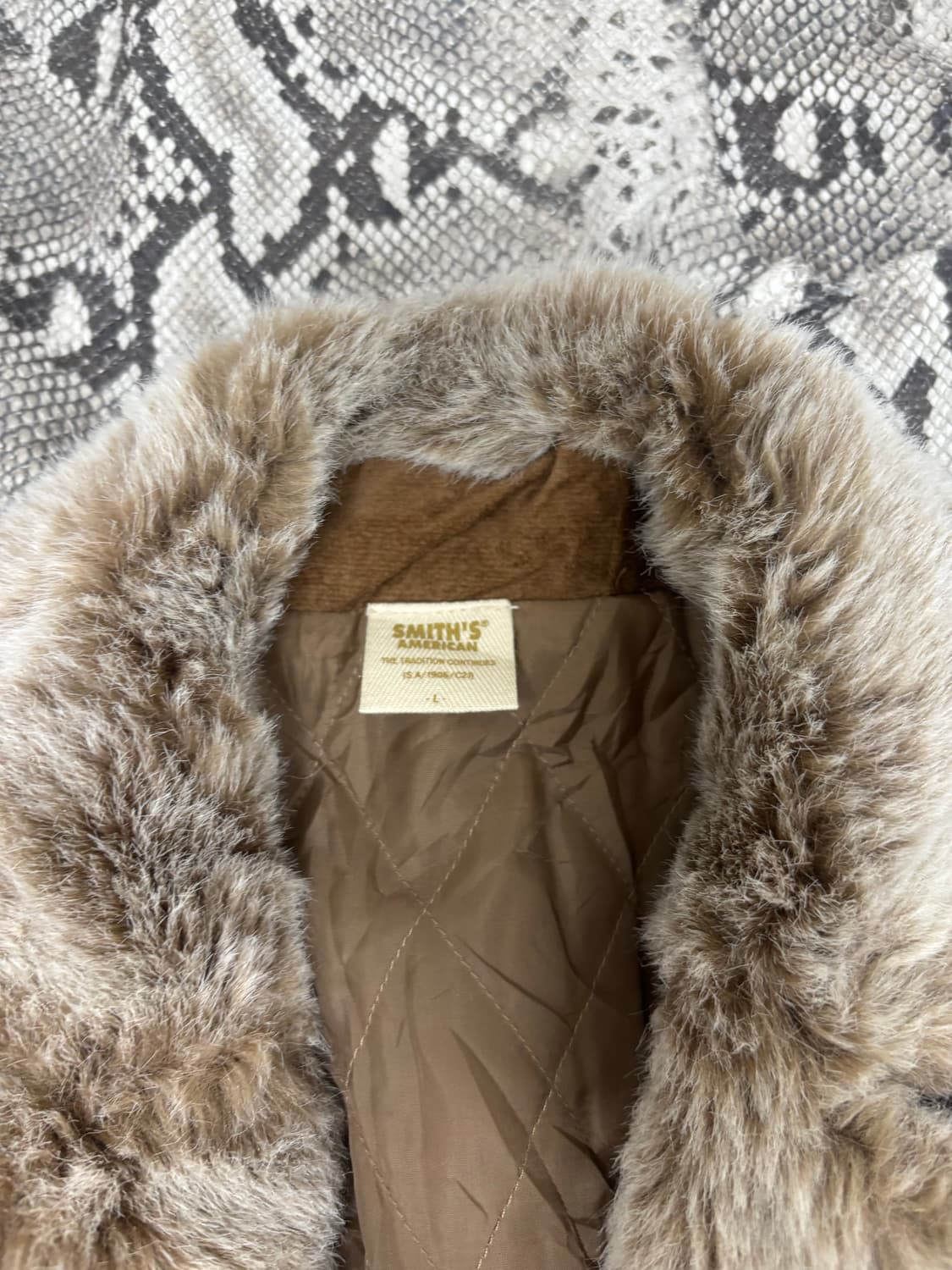 [VKEI] Fur Trimming Brown Jacket 상품이미지6