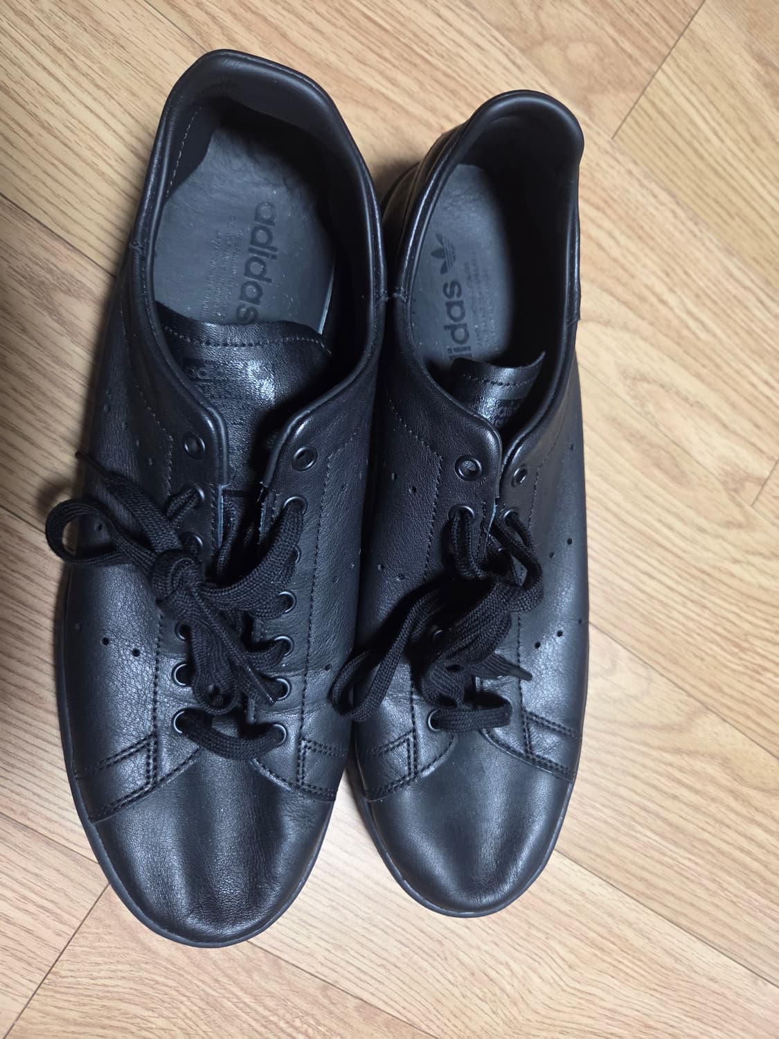 아디다스 스탠스미스 데콘 올블랙 285mm 상품이미지1