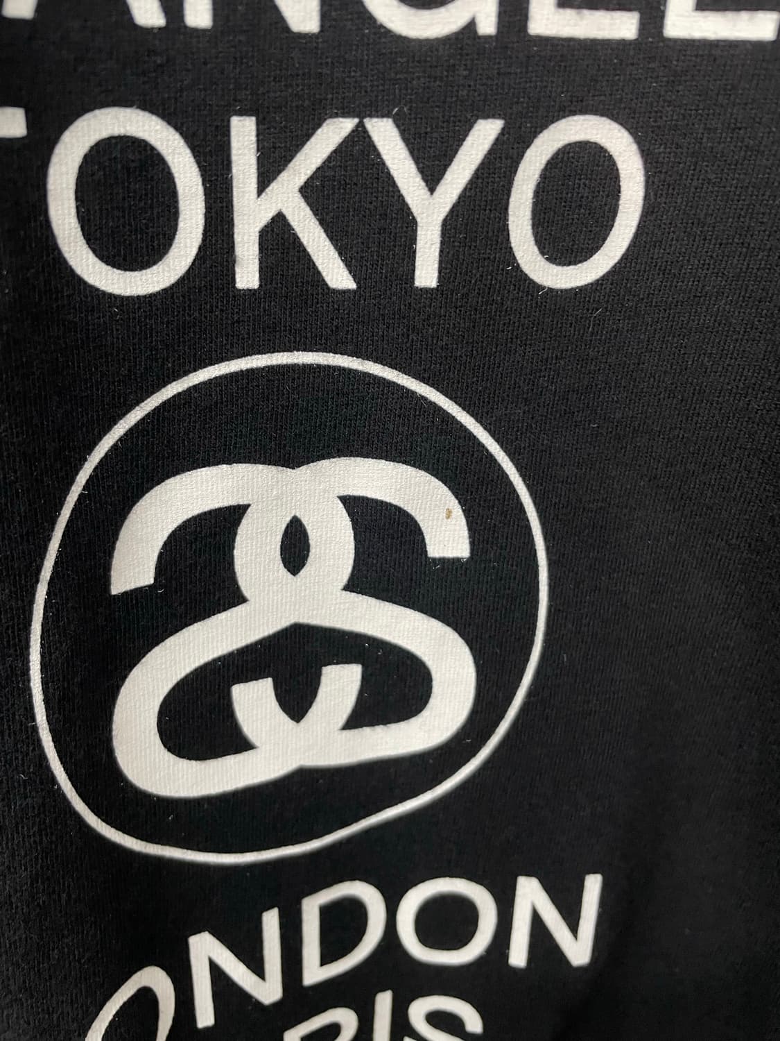 스투시 월드투어 블랙 롱 슬리브 H1392 상품이미지8