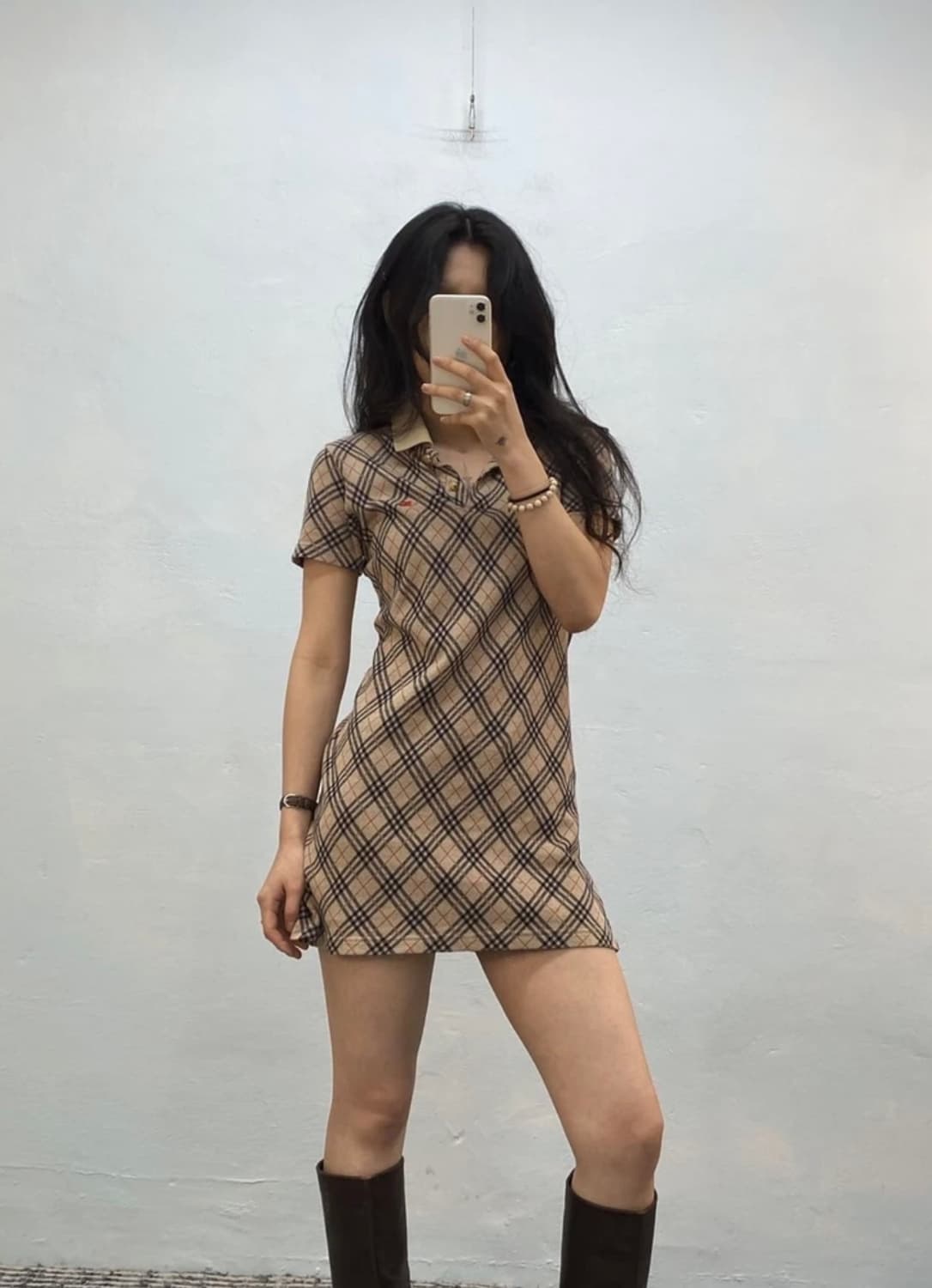 [8519]Burberry beige mini onepiece 상품이미지1