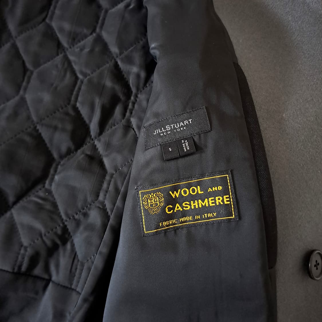 (택포) 19FW 질스튜어트뉴욕 울캐시미어 코트 100 B49 상품이미지6