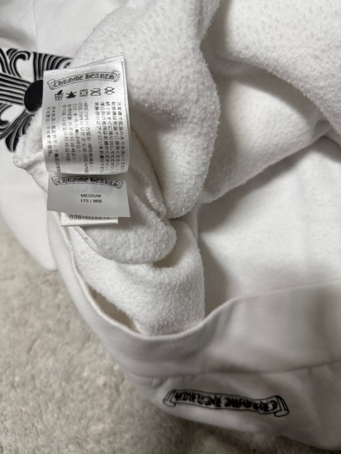 크롬하츠 홀스슈 플로랄 후드집업 상품이미지7