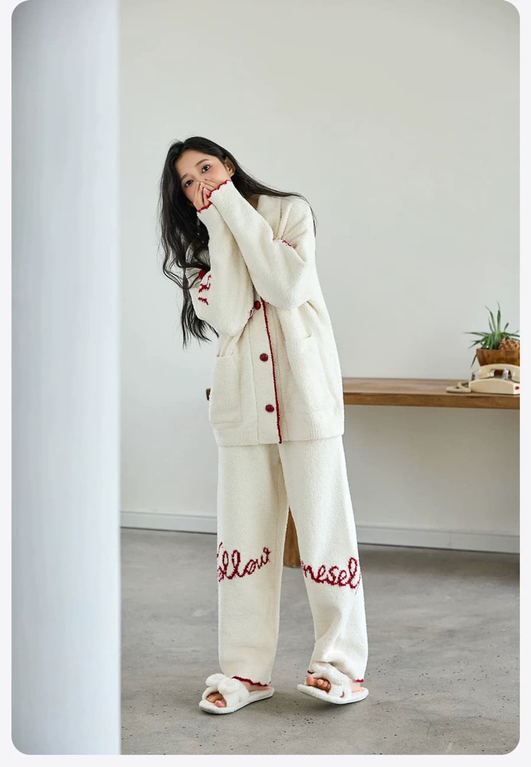 누아젤 마시멜로 무드 수면 파자마 세트 상품이미지3