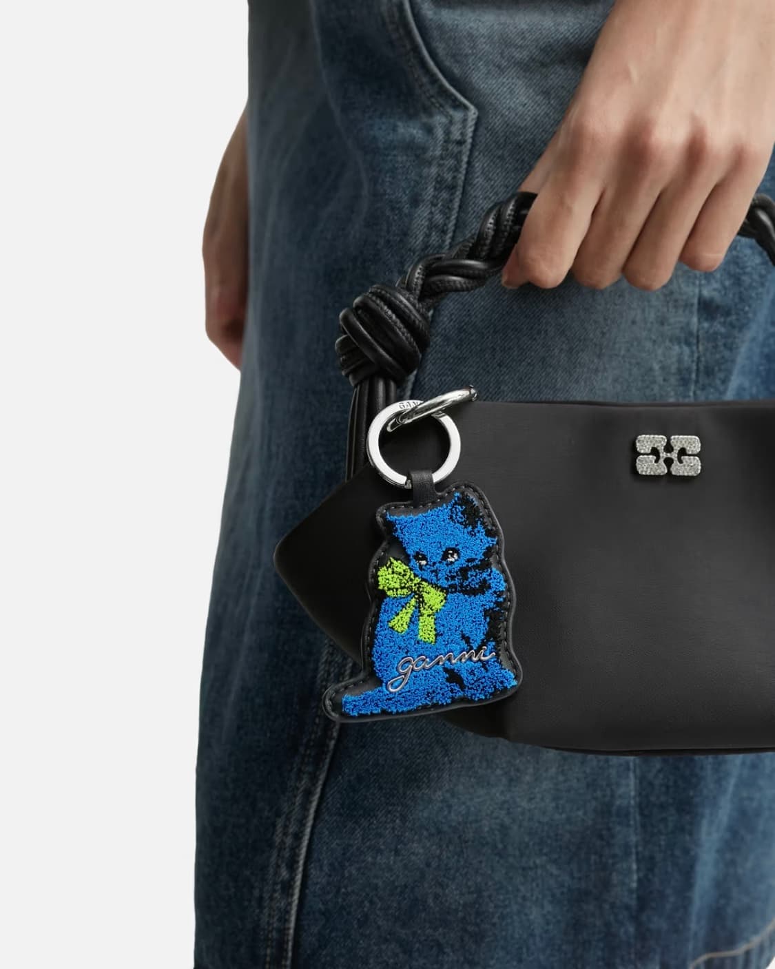 가니 25fw 고양이 키링 상품이미지3