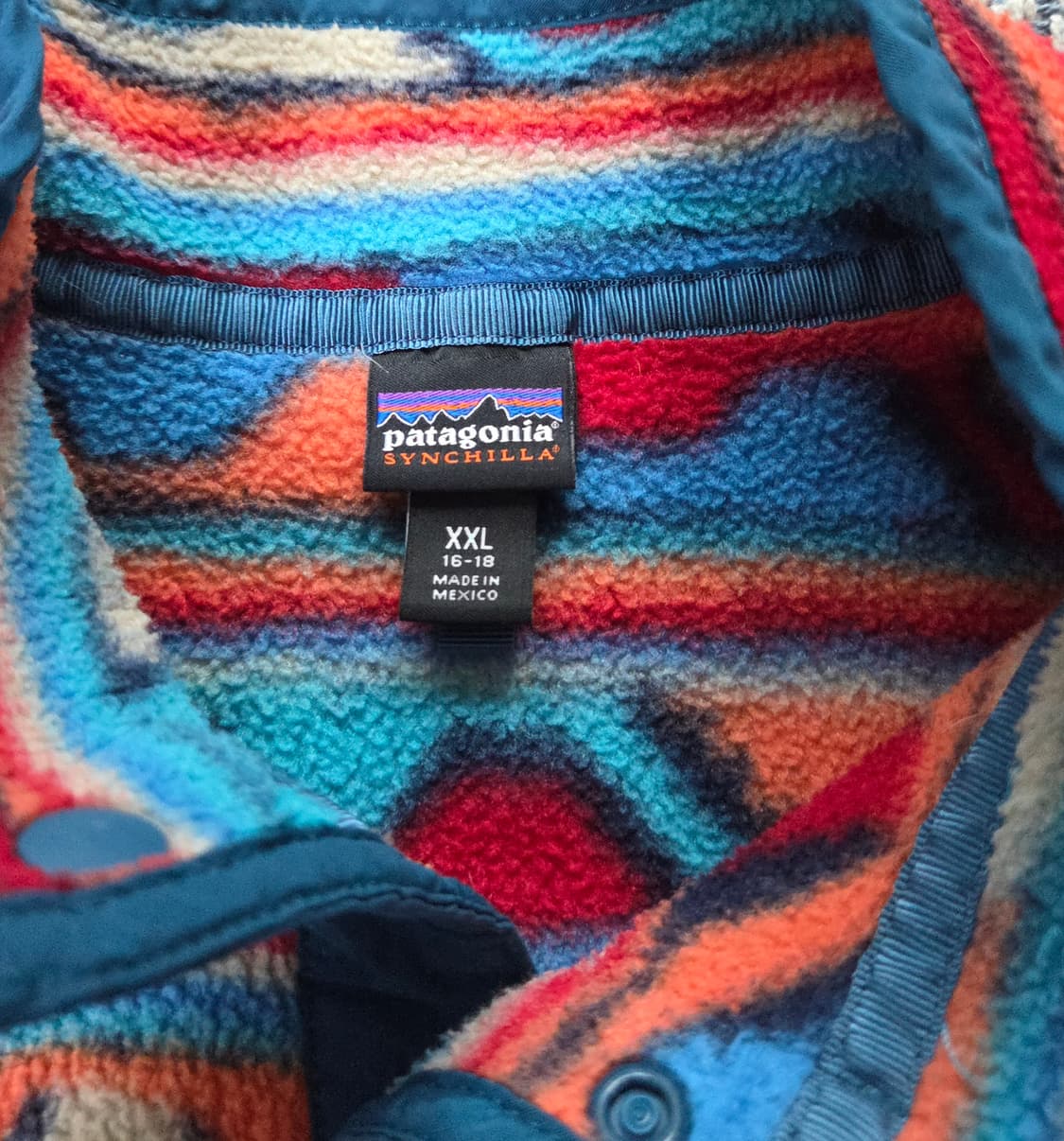 (55)파타고니아 맥시코 물결무늬 신칠라 상품이미지4