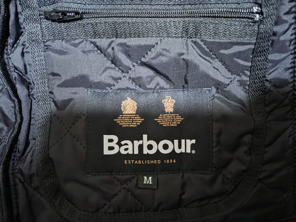 바버 리데스데일 퀼팅자켓 블랙M 상품이미지3