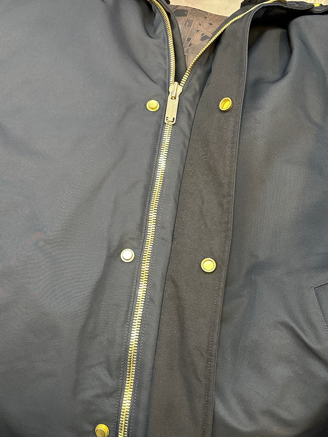 110) 커스텀멜로우 네이비 구스 다운 롱패딩 상품이미지4