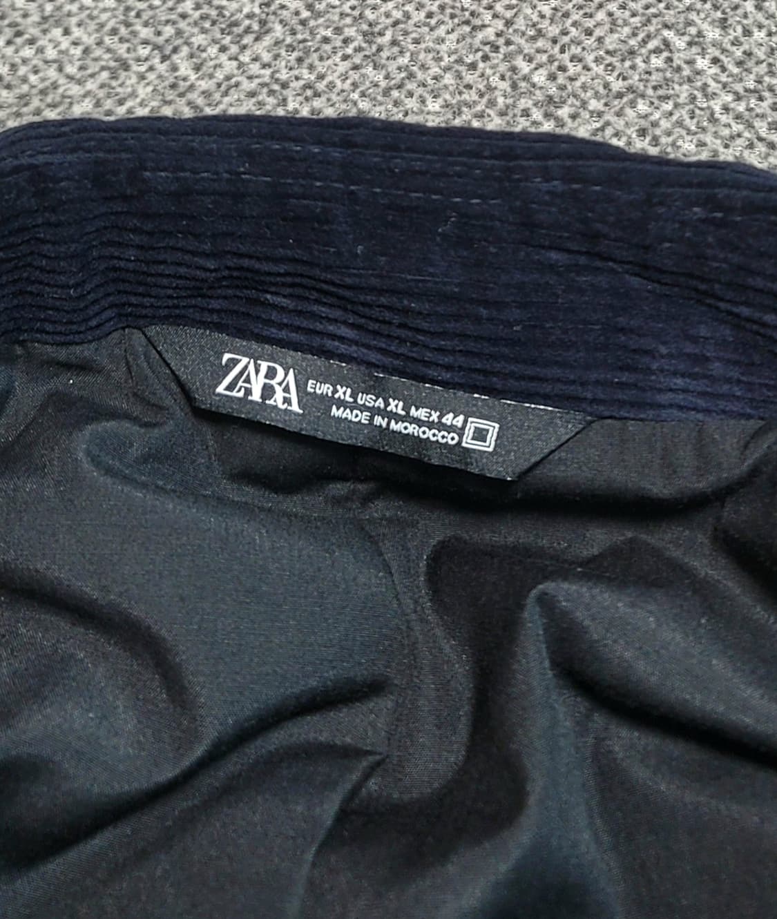 자라 코듀로이 자켓 인디고  XL 상품이미지7