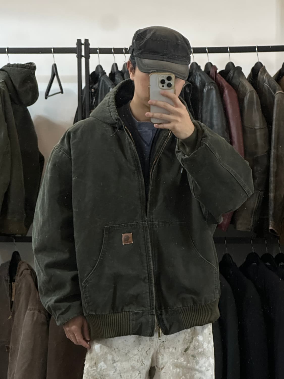 OG 칼하트 J130 액티브 칼하트 MOS 모스그린 상품이미지10