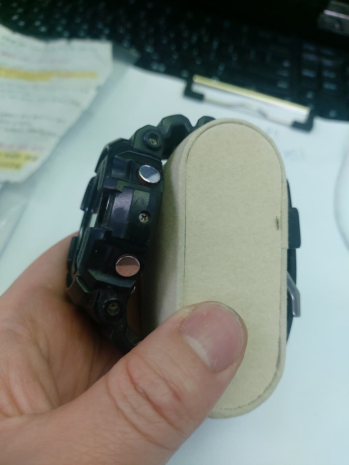 블랙 색상의 카시오 지샥 시계 상품이미지2