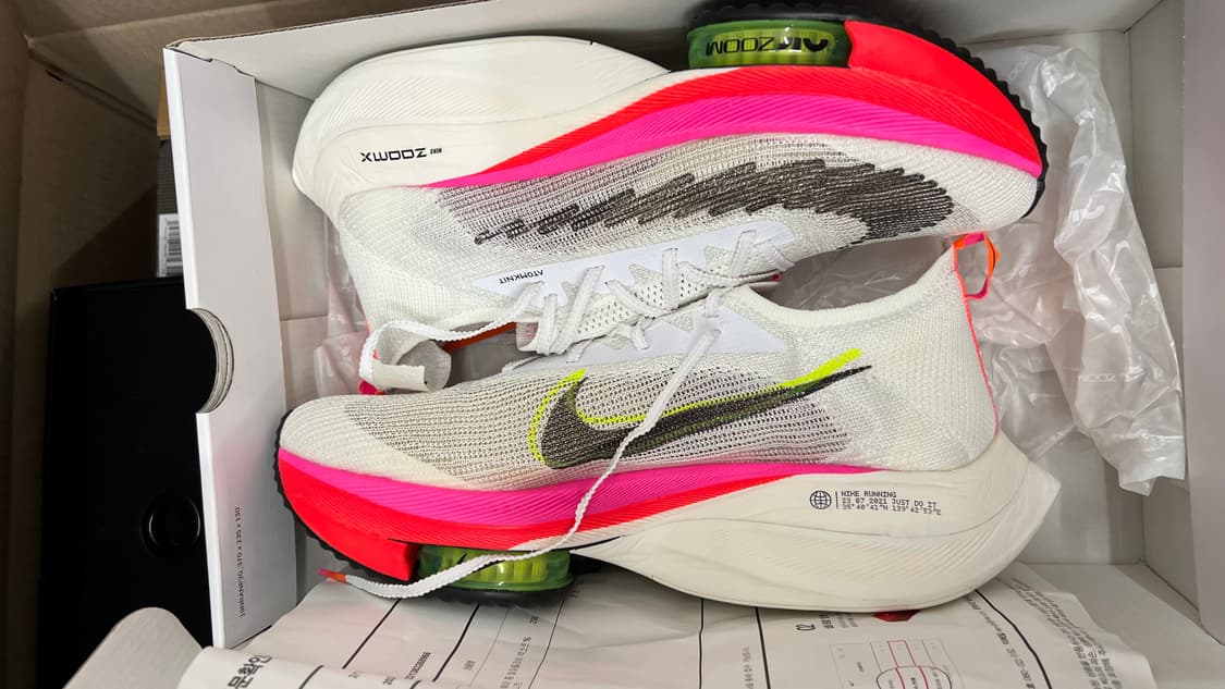 나이키 에어 줌 알파플라이 넥스트% 플라이니트 로데이셔스 상품이미지1