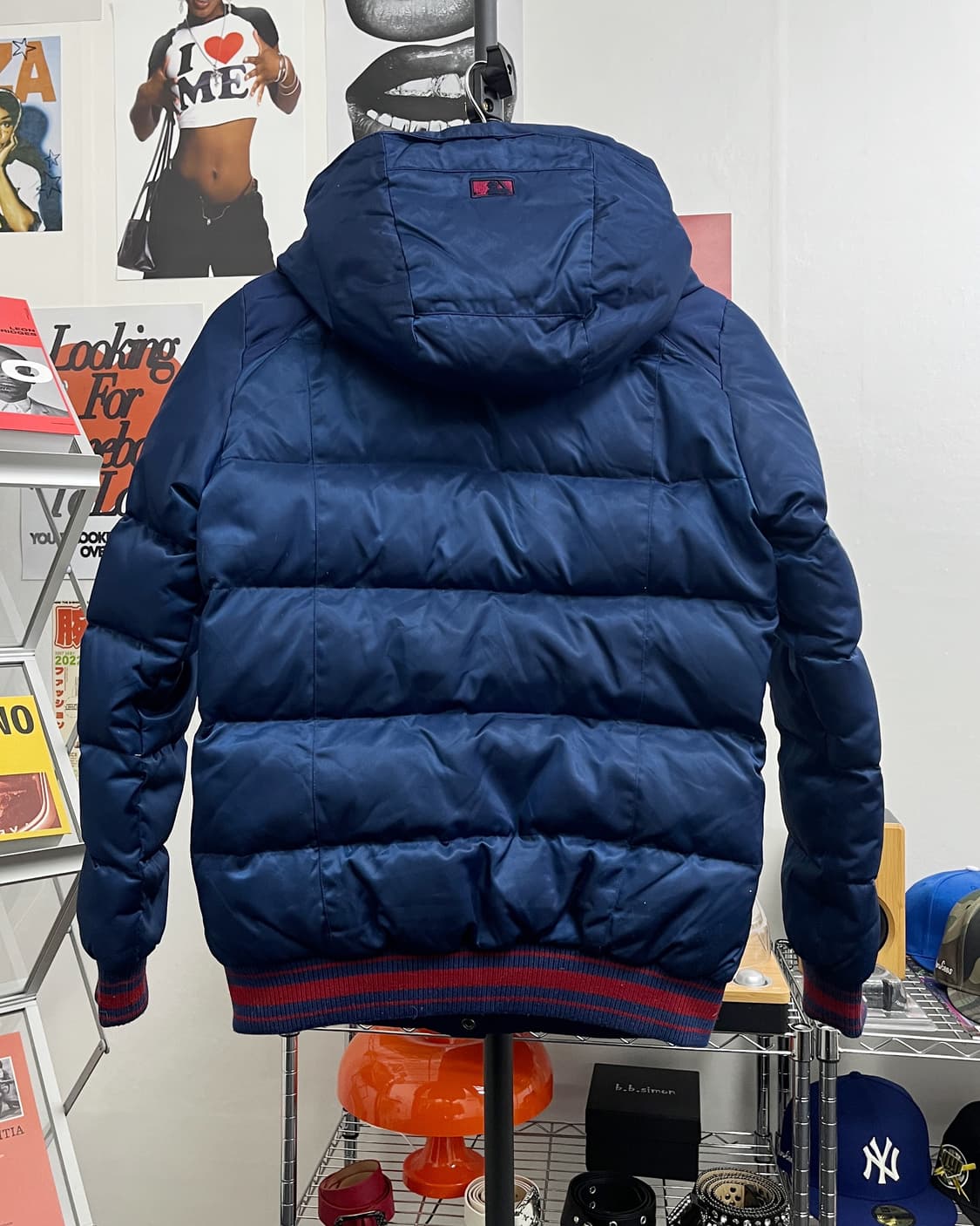 MLB 00s 뉴욕 양키즈 올드스쿨 패딩 점퍼 상품이미지7